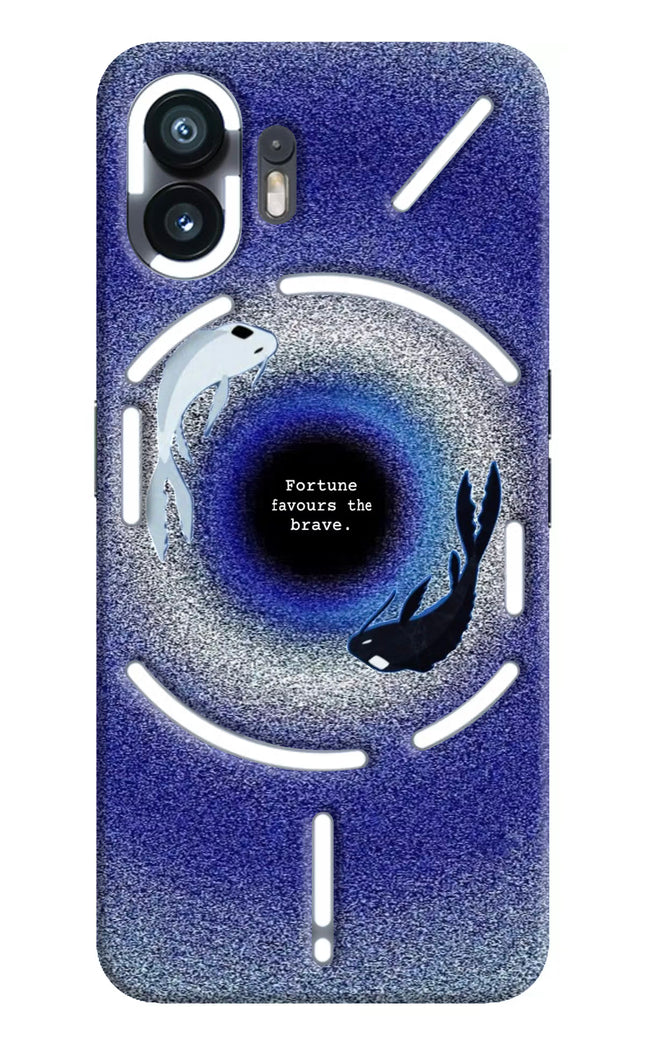 Dark Koi Nothing Phone 2 Hard Case Back Cover by Casekaro