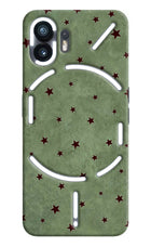Green Stars Nothing Phone 2 Back Cover