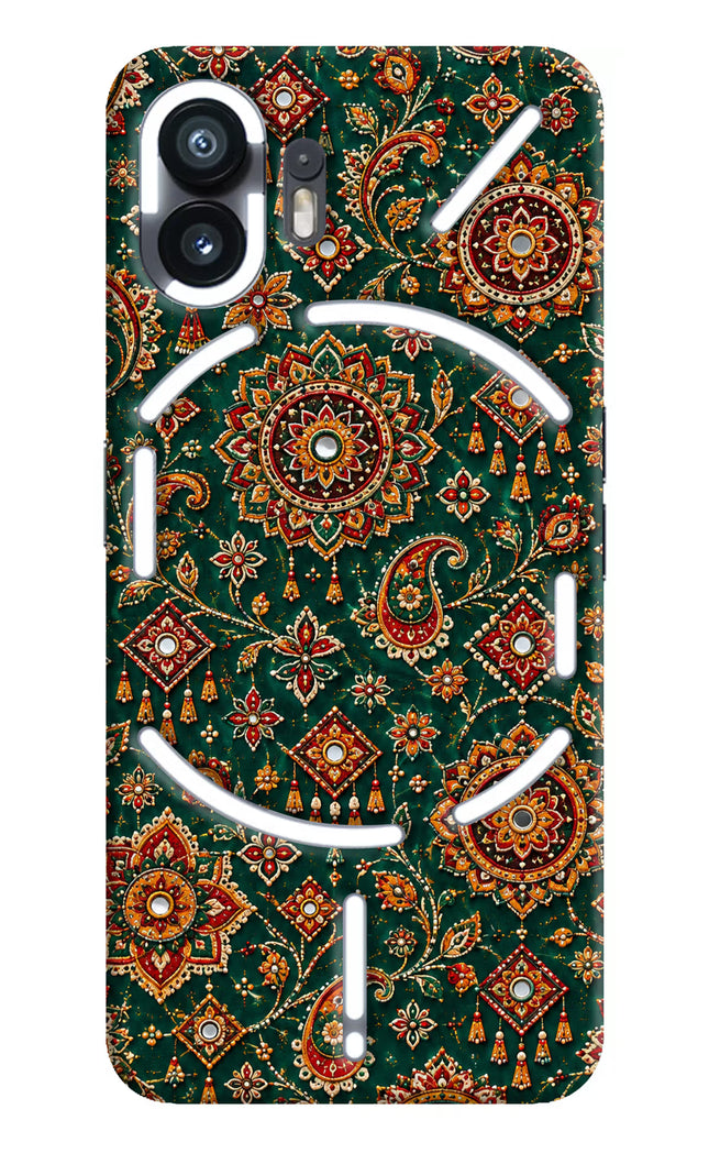 Green Pataka Nothing Phone 2 Hard Case Back Cover by Casekaro