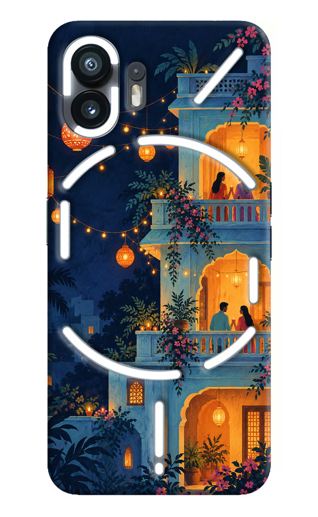 Balcony Glow Nothing Phone 2 Hard Case Back Cover by Casekaro