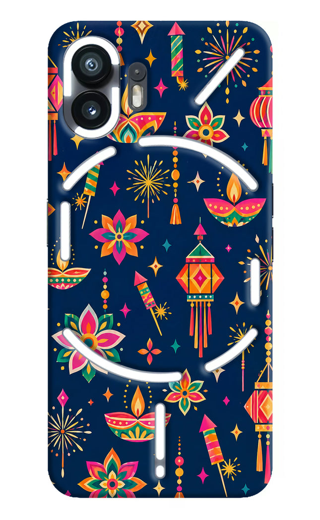 Festive Pop Nothing Phone 2 Hard Case Back Cover by Casekaro