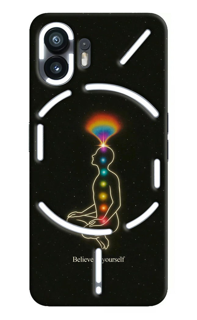 Believe in yourself Nothing Phone 2 Hard Case Back Cover by Casekaro