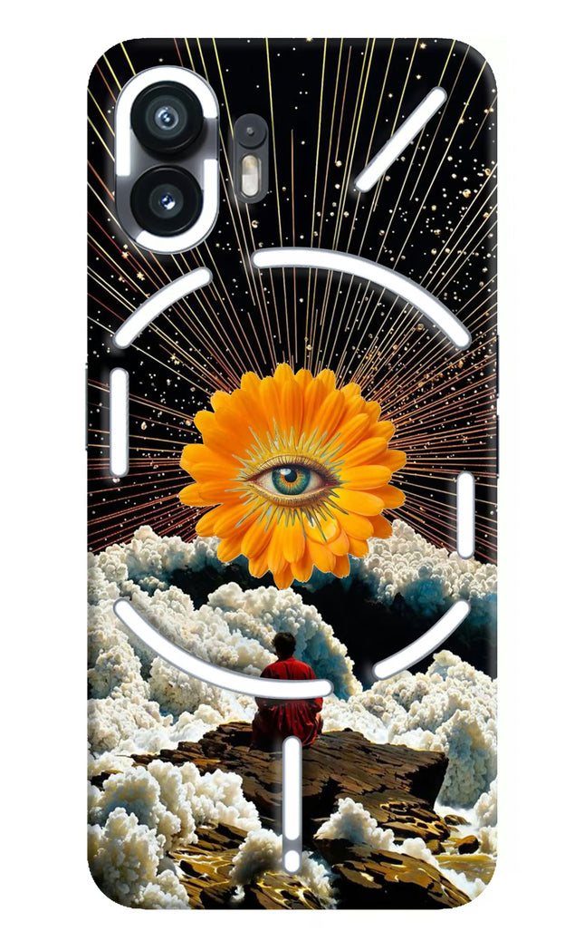 Cosmic Flower Nothing Phone 2 Hard Case Back Cover by Casekaro