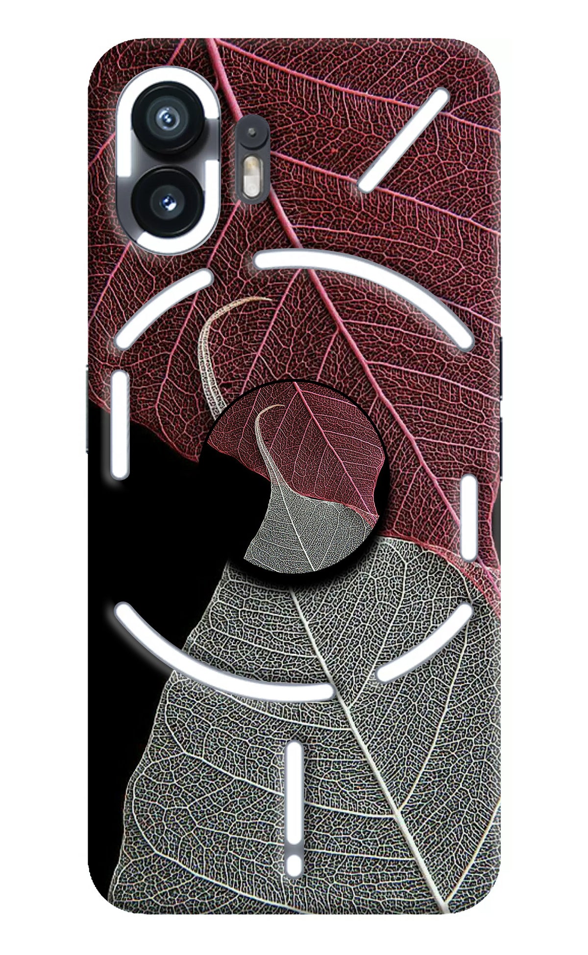 Leaf Pattern Nothing Phone 2 Pop Case