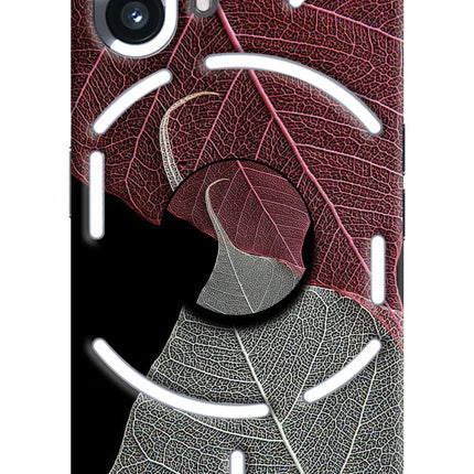 Leaf Pattern Nothing Phone 2 Pop Case by Casekaro