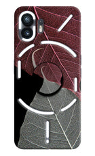 Leaf Pattern Nothing Phone 2 Pop Case by Casekaro