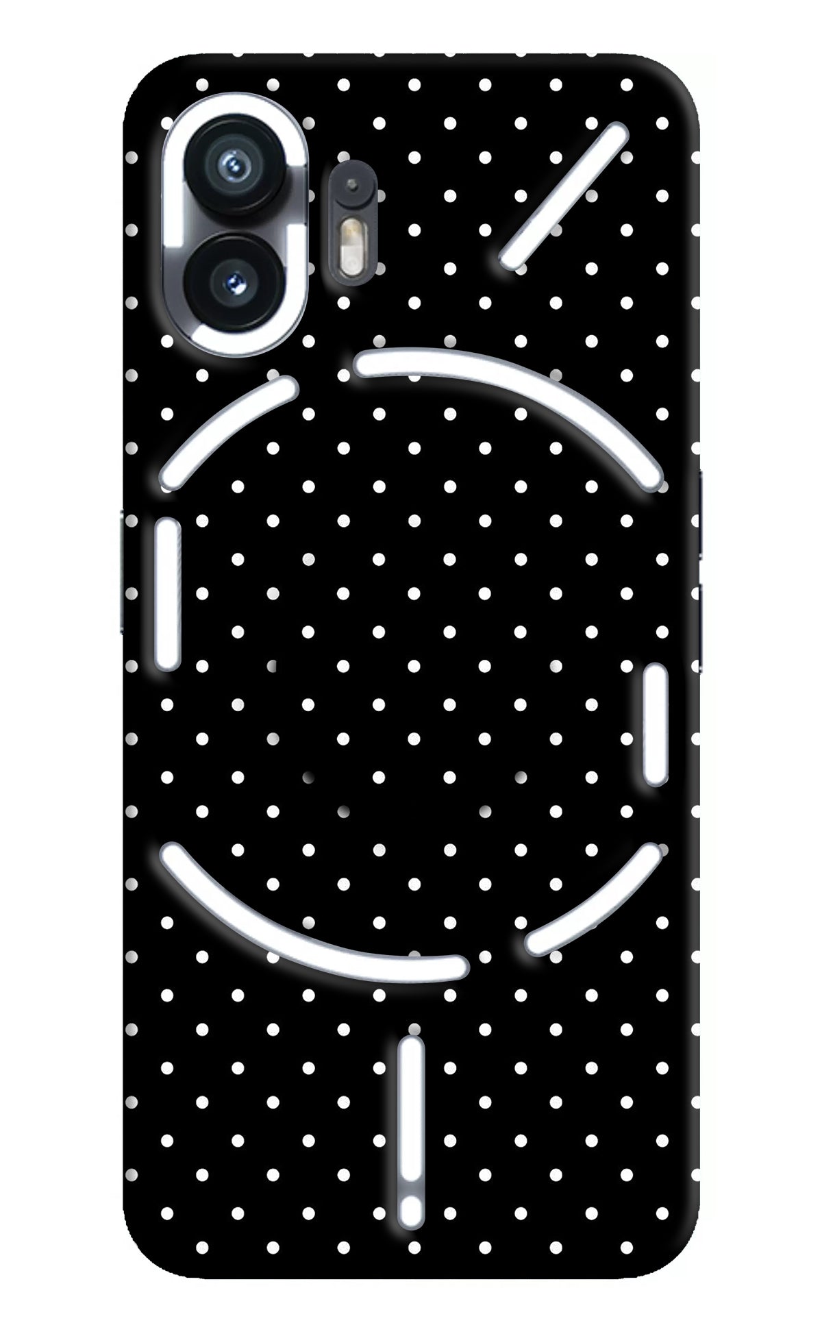 White Dots Nothing Phone 2 Pop Case