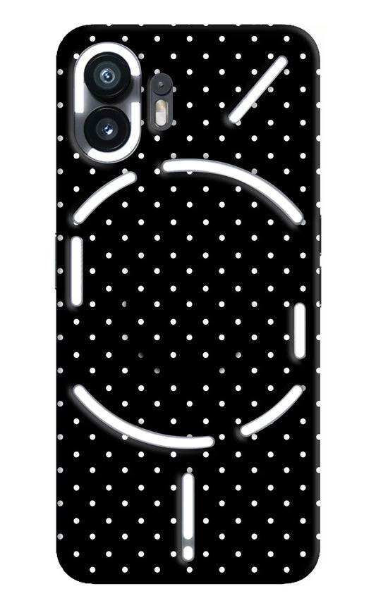 White Dots Nothing Phone 2 Pop Case by Casekaro