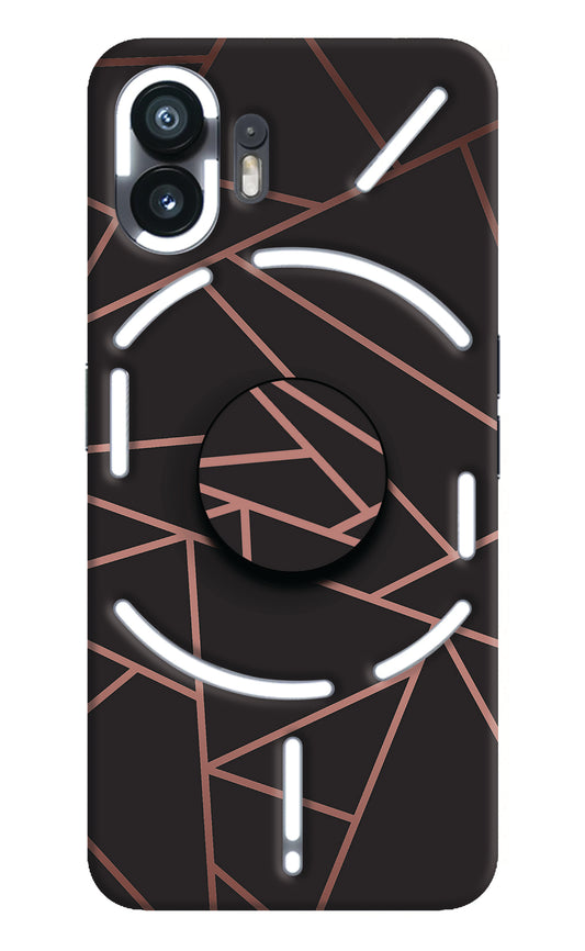 Geometric Pattern Nothing Phone 2 Pop Case