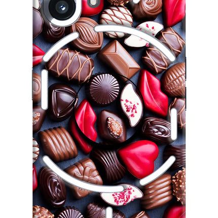 Chocolates Nothing Phone 2 Pop Case by Casekaro