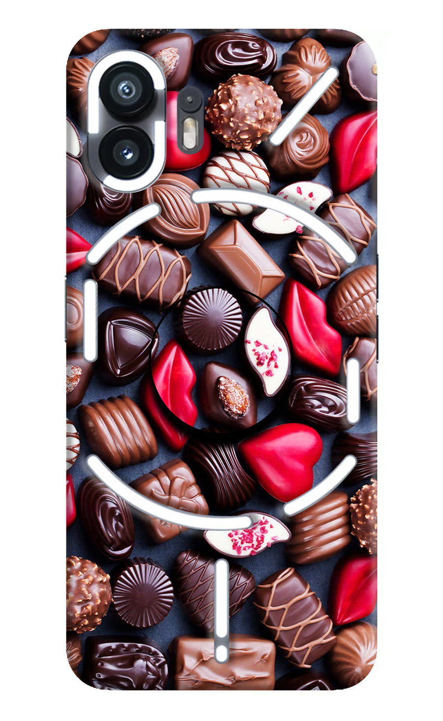 Chocolates Nothing Phone 2 Pop Case, Hard case