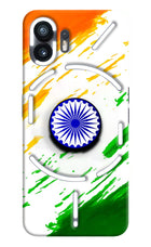 Indian Flag Ashoka Chakra Nothing Phone 2 Pop Case by Casekaro