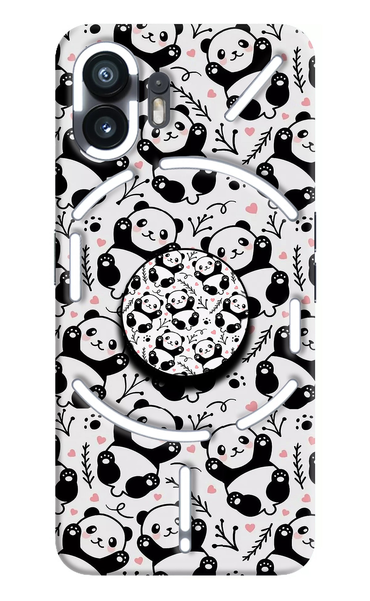 Cute Panda Nothing Phone 2 Pop Case