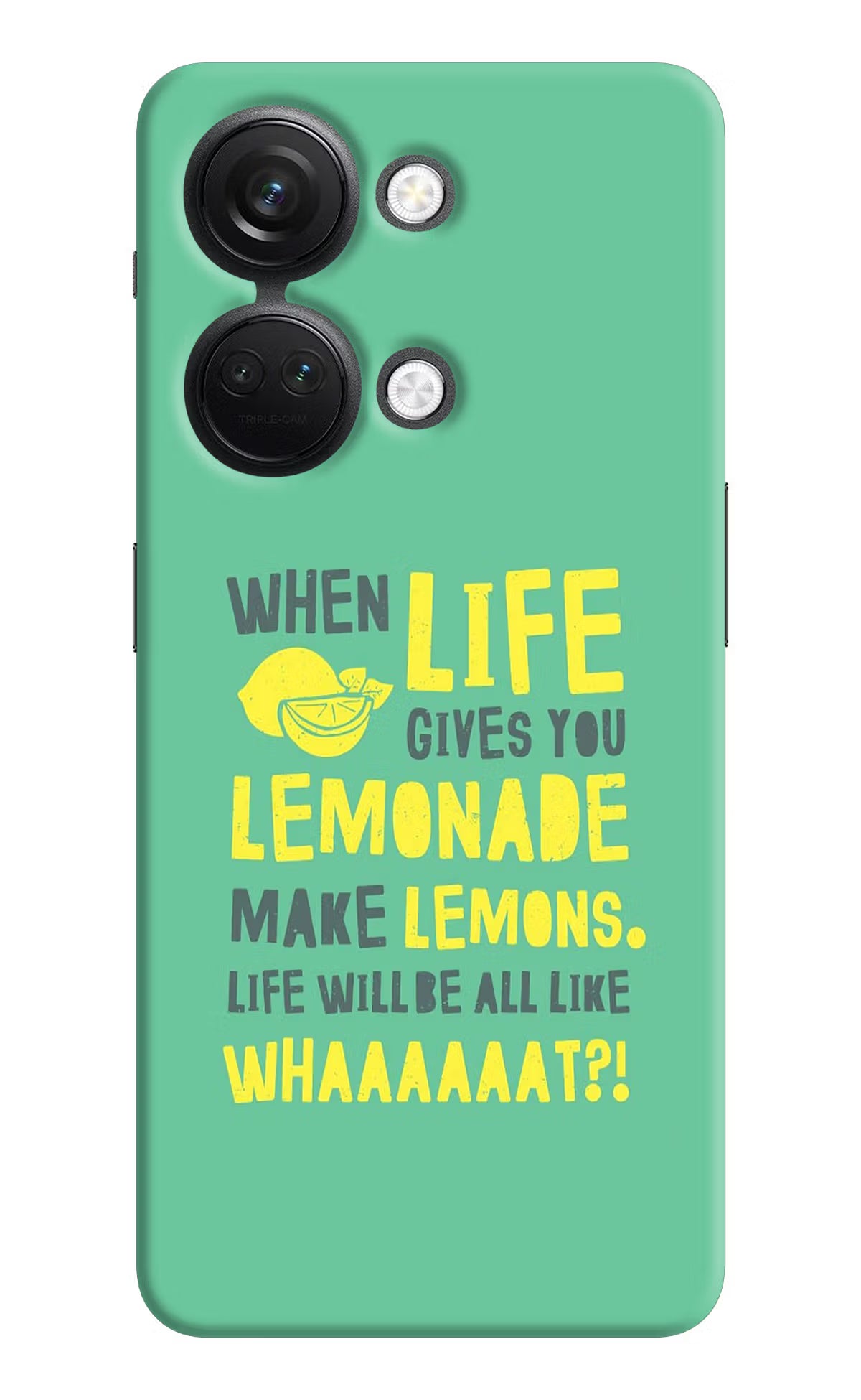 Quote OnePlus Nord 3 5G Hard Case Back Cover by Casekaro