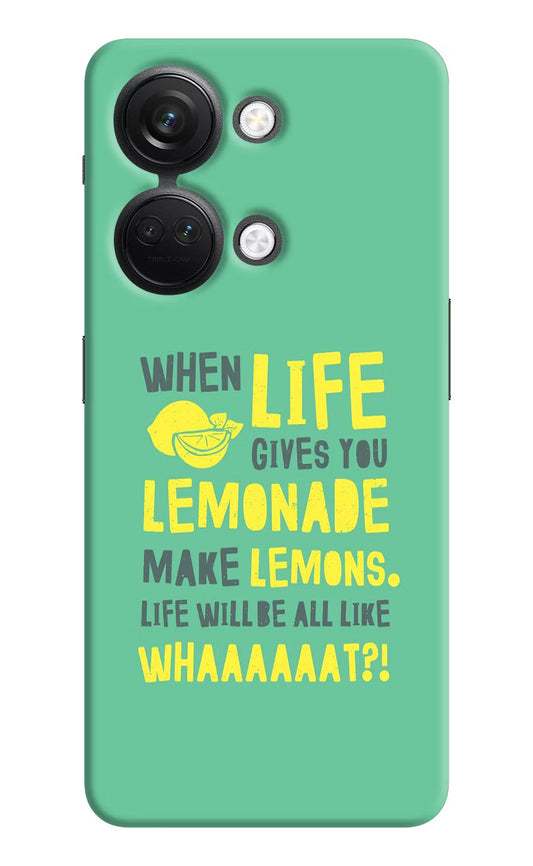 Quote OnePlus Nord 3 5G Hard Case Back Cover by Casekaro
