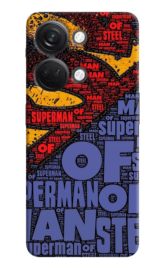 Superman OnePlus Nord 3 5G Hard Case Back Cover by Casekaro