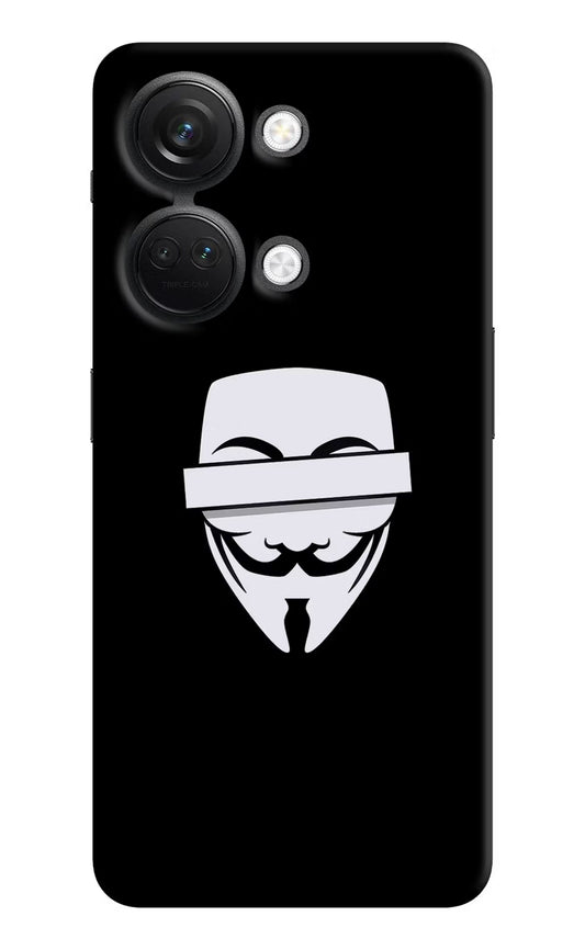 Anonymous Face OnePlus Nord 3 5G Hard Case Back Cover by Casekaro