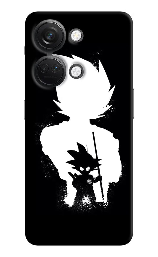 Goku Shadow OnePlus Nord 3 5G Hard Case Back Cover by Casekaro