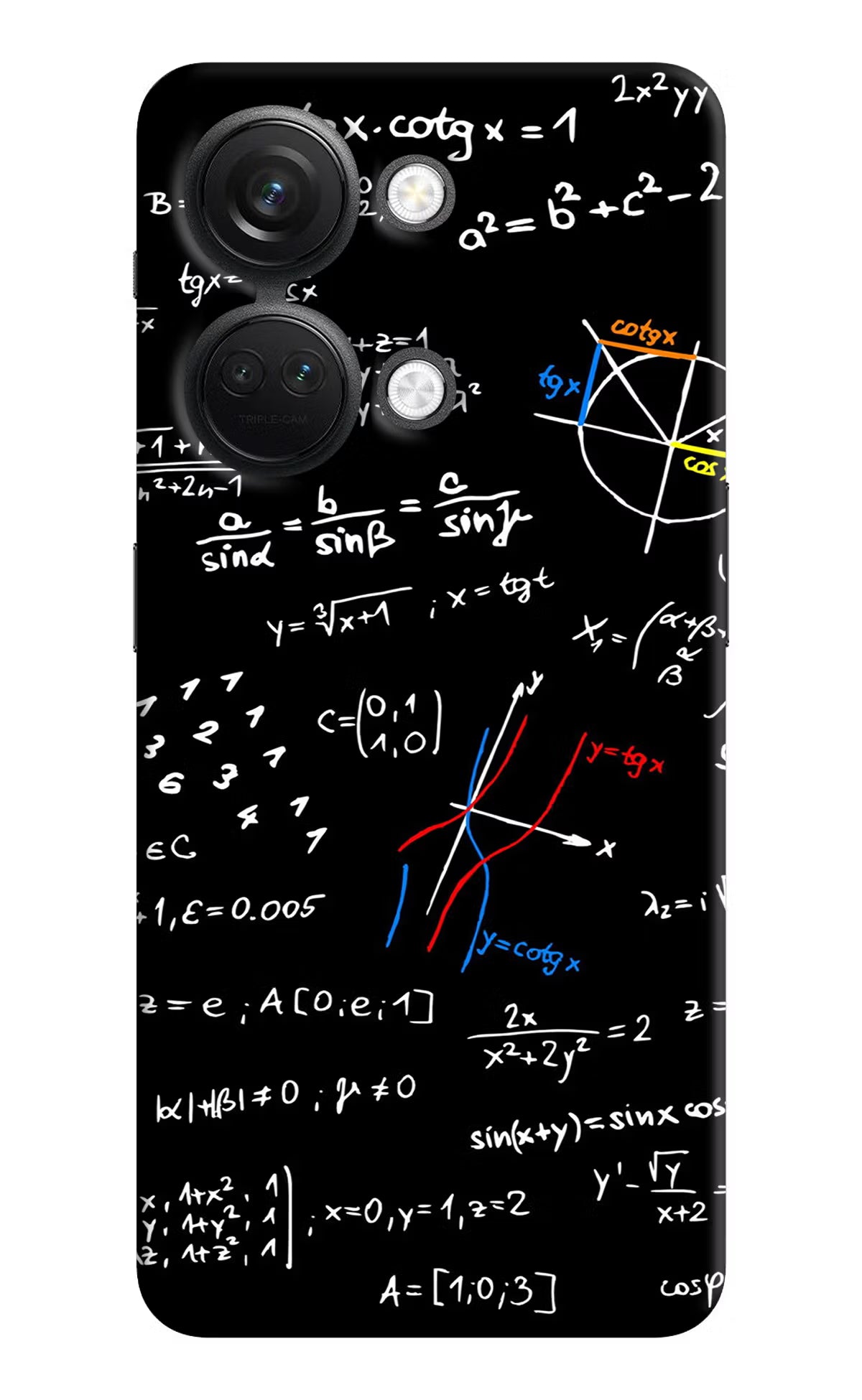 Mathematics Formula OnePlus Nord 3 5G Hard Case Back Cover by Casekaro