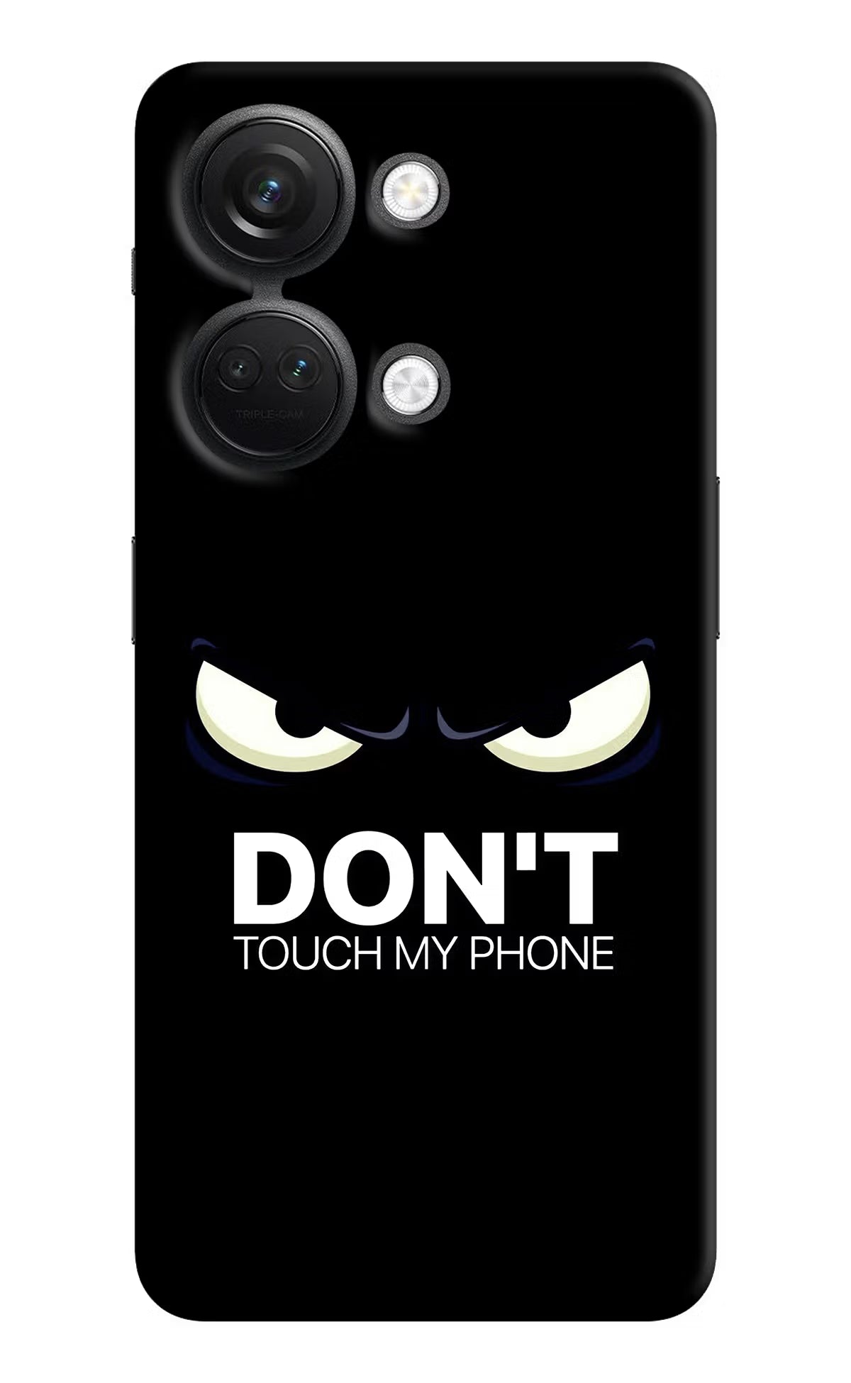 Don'T Touch My Phone OnePlus Nord 3 5G Hard Case Back Cover by Casekaro