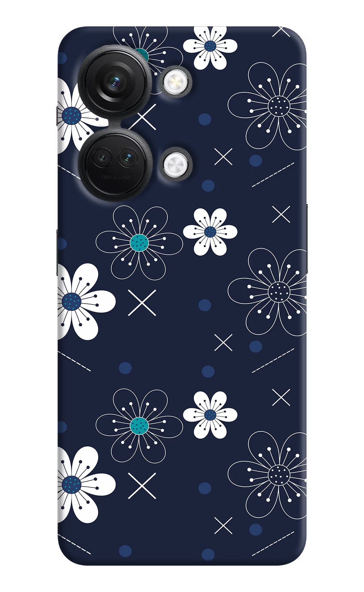 Flowers OnePlus Nord 3 5G Hard Case Back Cover by Casekaro