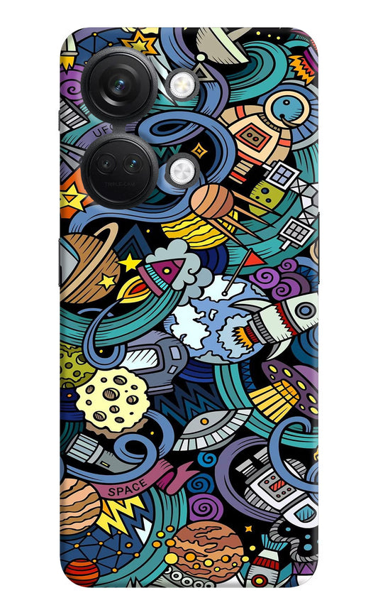 Space Abstract OnePlus Nord 3 5G Hard Case Back Cover by Casekaro