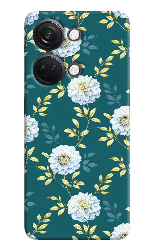 Flowers OnePlus Nord 3 5G Hard Case Back Cover by Casekaro