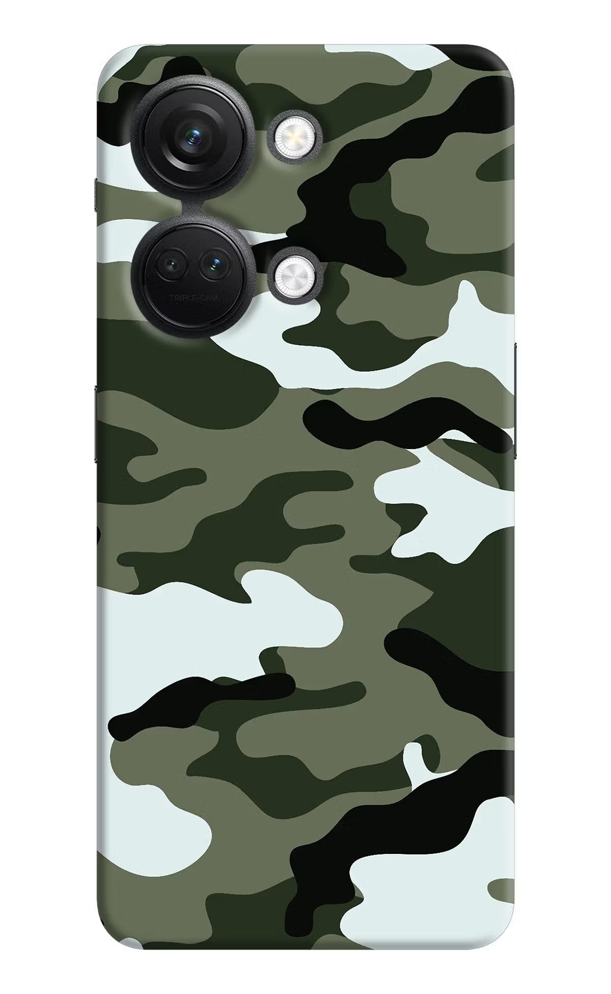 Camouflage OnePlus Nord 3 5G Hard Case Back Cover by Casekaro