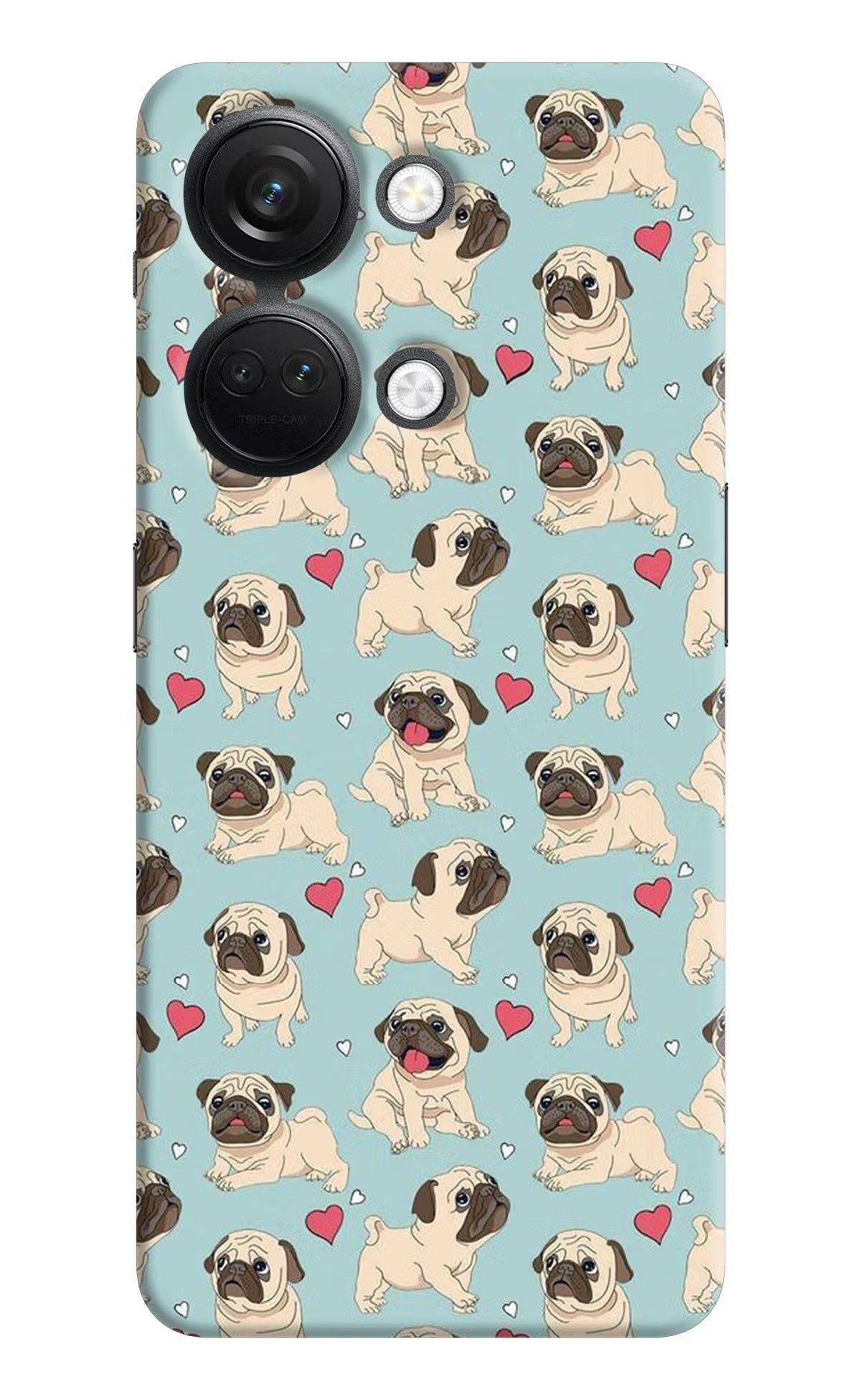 Pug Dog OnePlus Nord 3 5G Hard Case Back Cover by Casekaro