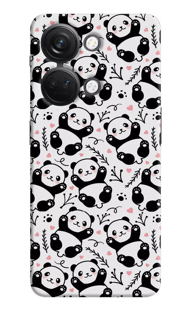 Cute Panda OnePlus Nord 3 5G Hard Case Back Cover by Casekaro