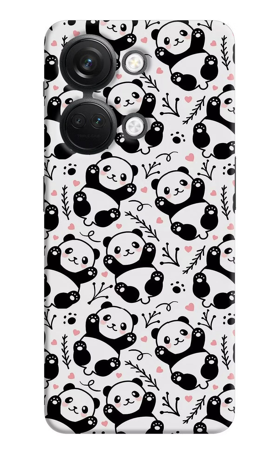Cute Panda OnePlus Nord 3 5G Back Cover, Hard case