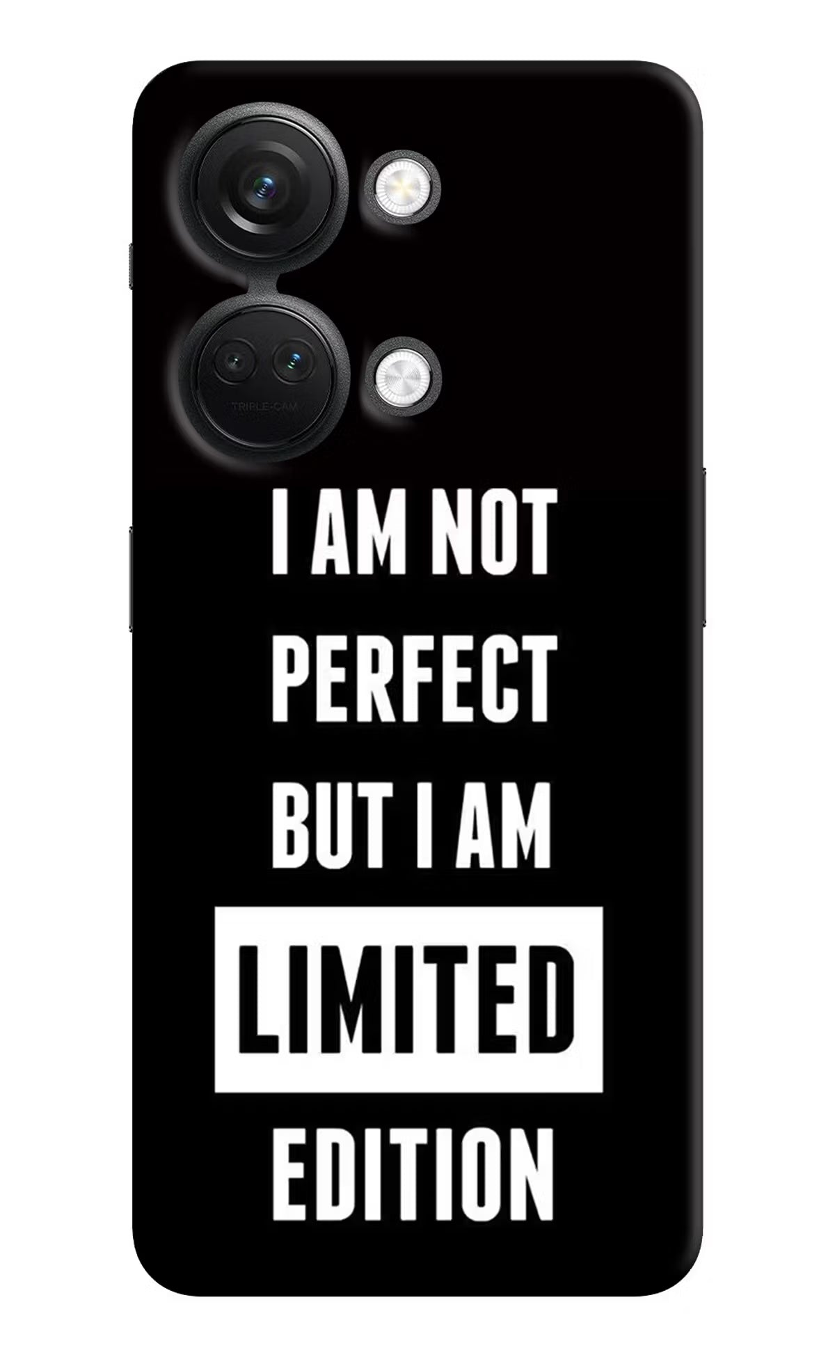 I Am Not Perfect But I Am Limited Edition OnePlus Nord 3 5G Hard Case Back Cover by Casekaro