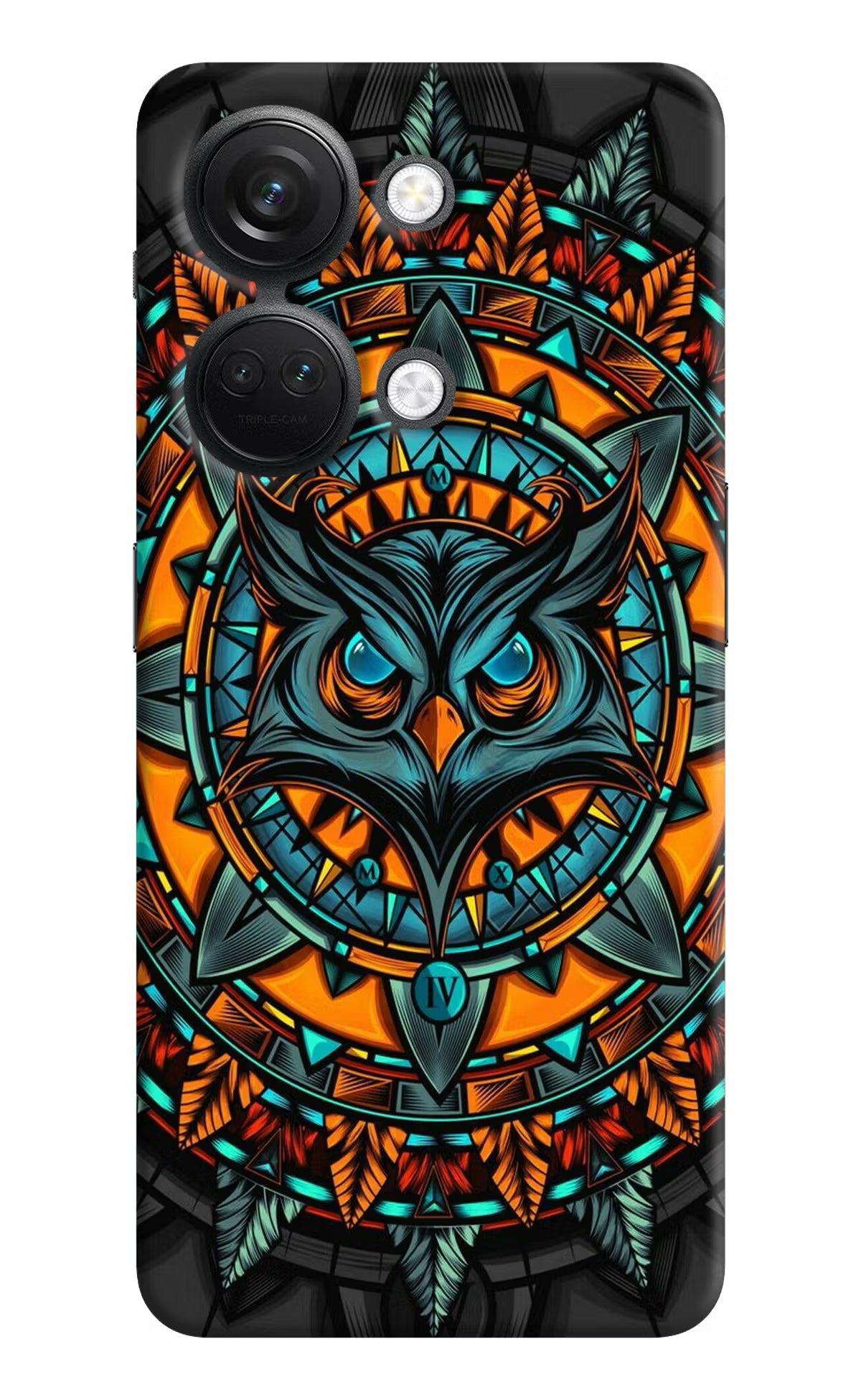 Angry Owl Art OnePlus Nord 3 5G Hard Case Back Cover by Casekaro