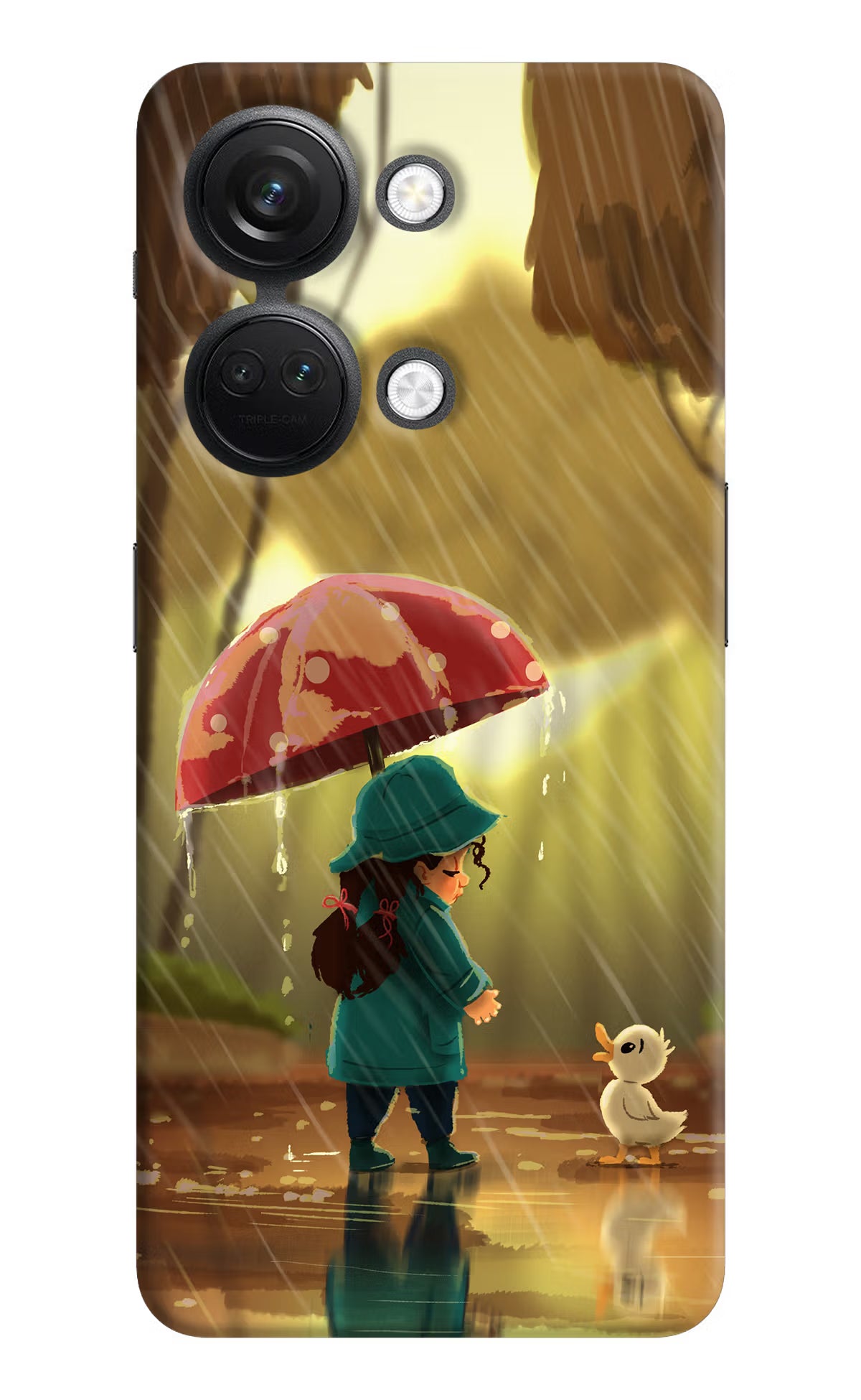 Rainy Day OnePlus Nord 3 5G Hard Case Back Cover by Casekaro