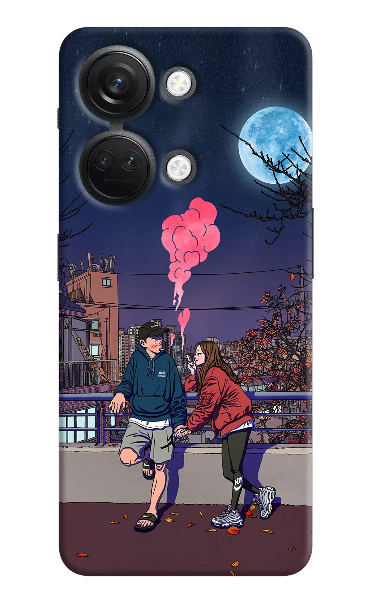 Chilling Couple OnePlus Nord 3 5G Hard Case Back Cover by Casekaro