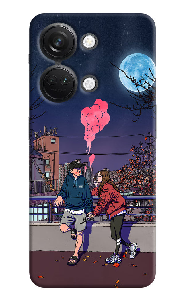 Chilling Couple OnePlus Nord 3 5G Hard Case Back Cover by Casekaro