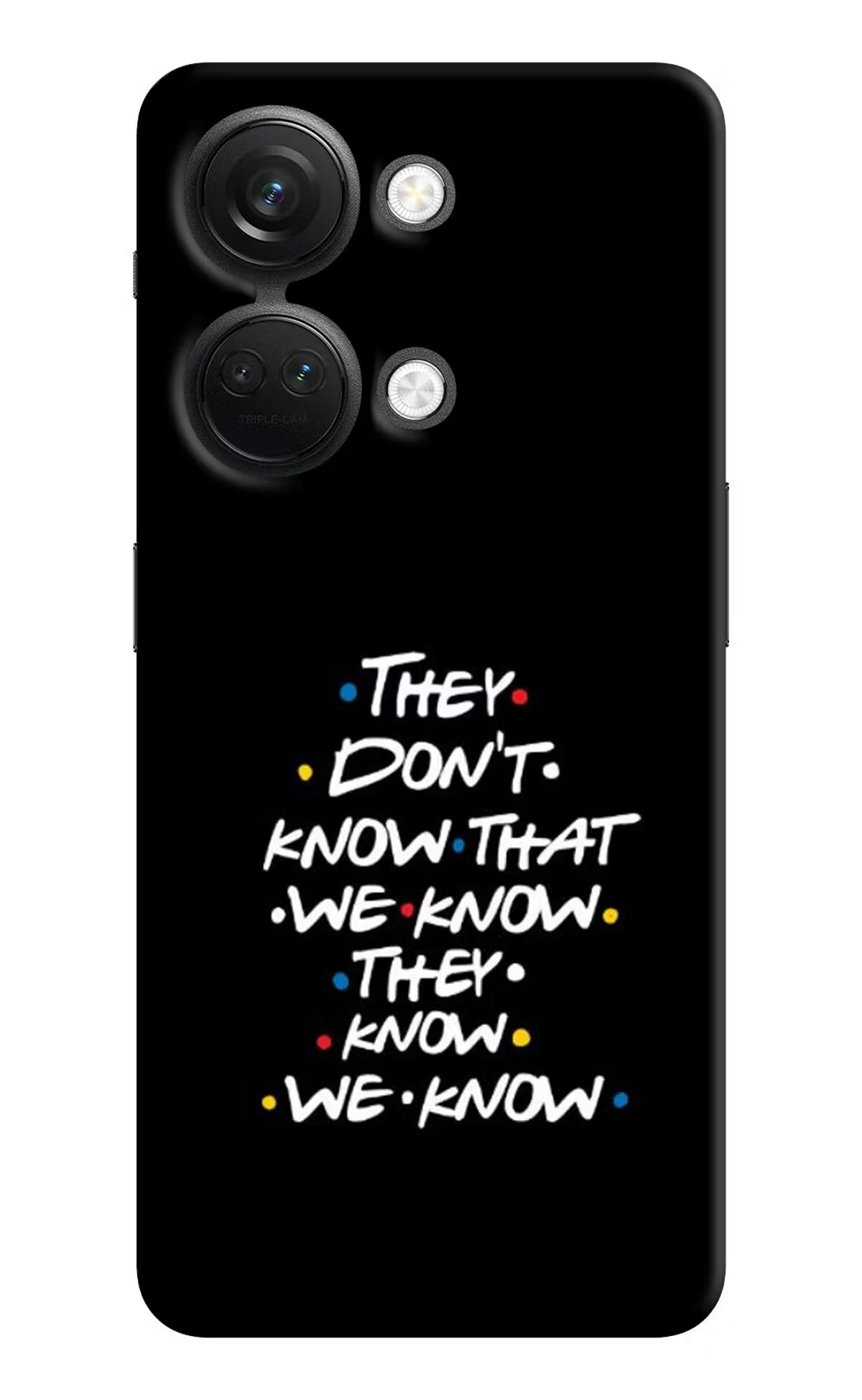 FRIENDS Dialogue OnePlus Nord 3 5G Hard Case Back Cover by Casekaro