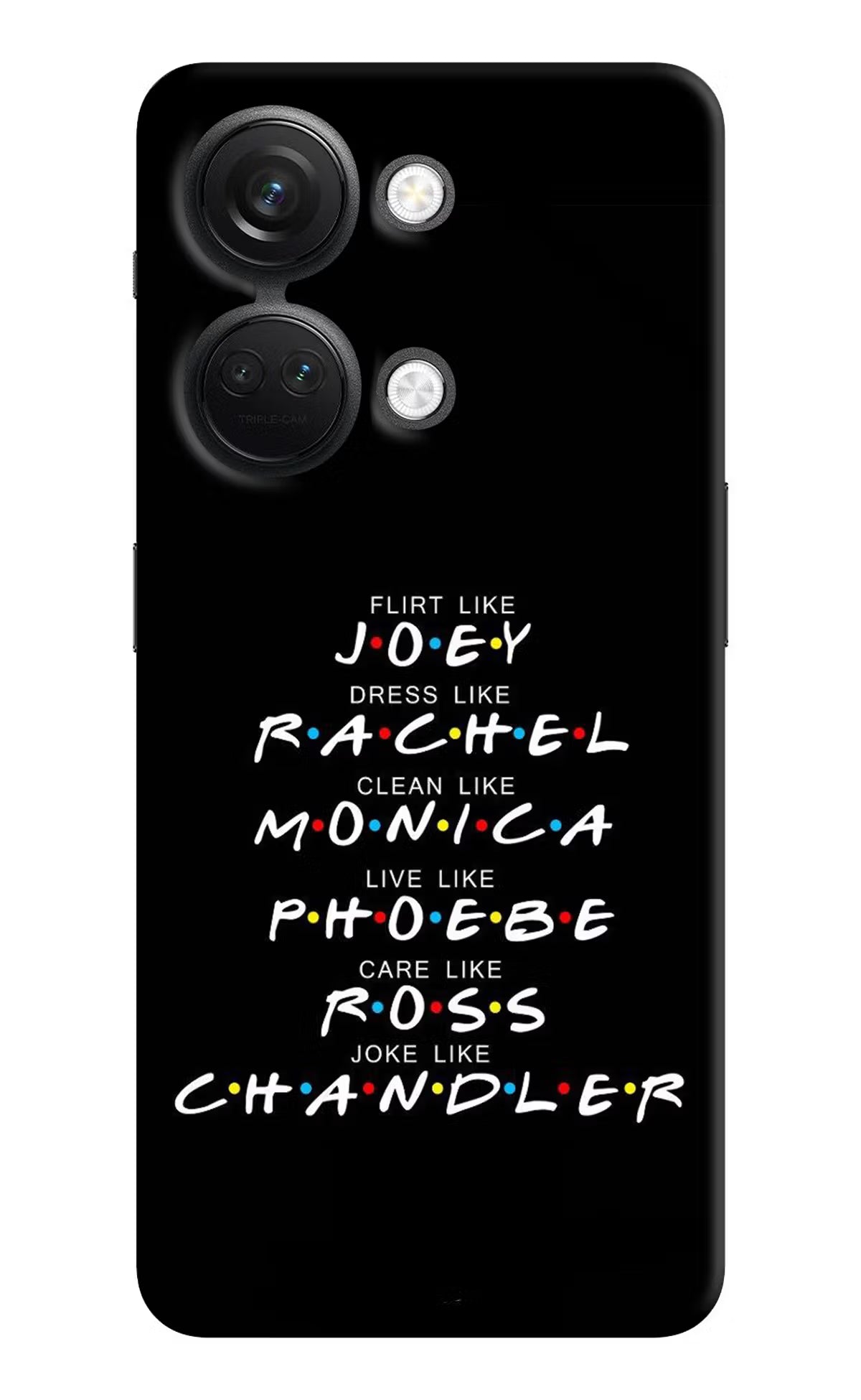 FRIENDS Character OnePlus Nord 3 5G Hard Case Back Cover by Casekaro