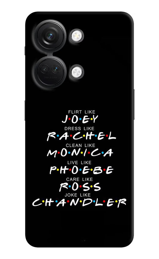 FRIENDS Character OnePlus Nord 3 5G Hard Case Back Cover by Casekaro
