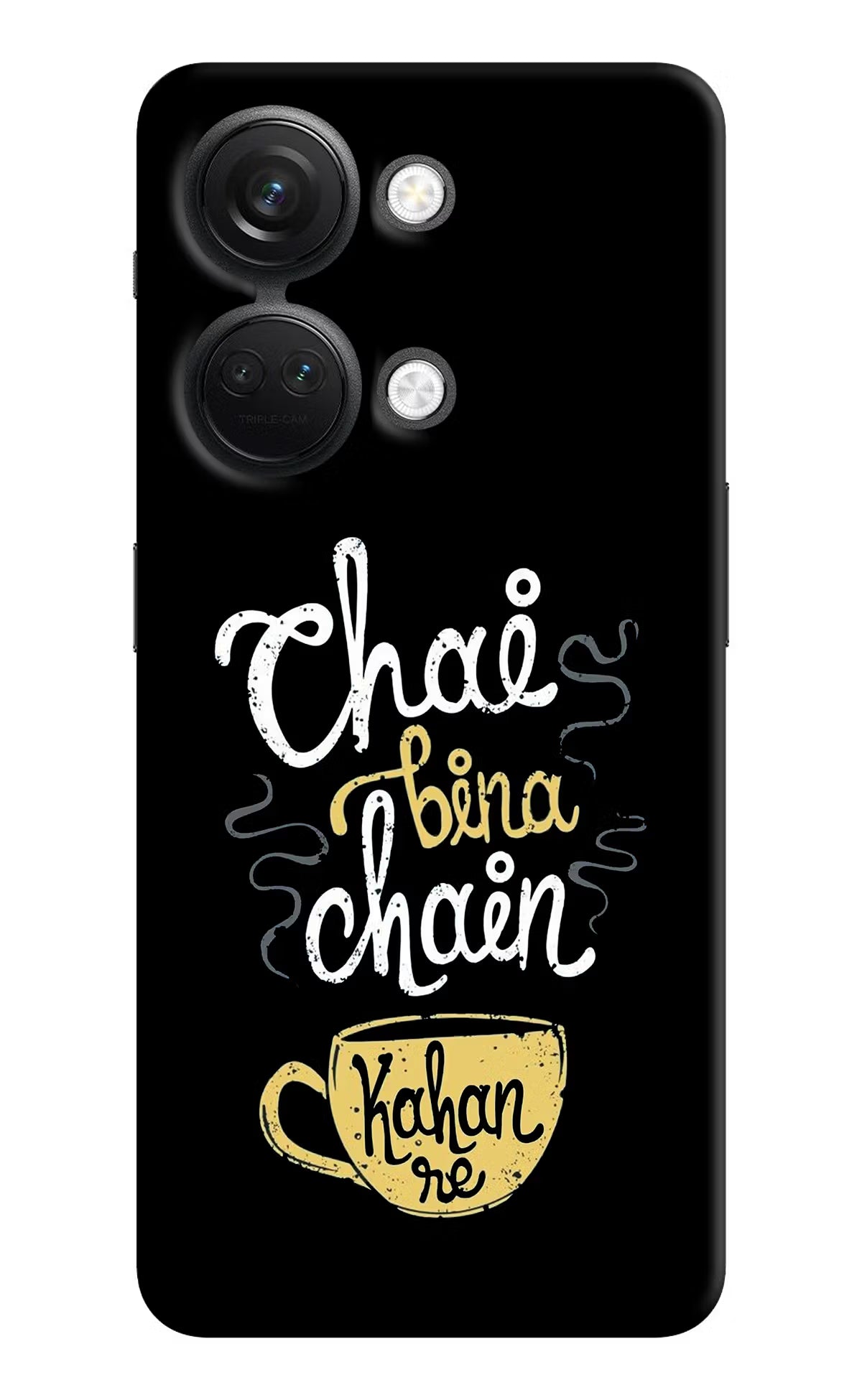 Chai Bina Chain Kaha Re OnePlus Nord 3 5G Hard Case Back Cover by Casekaro