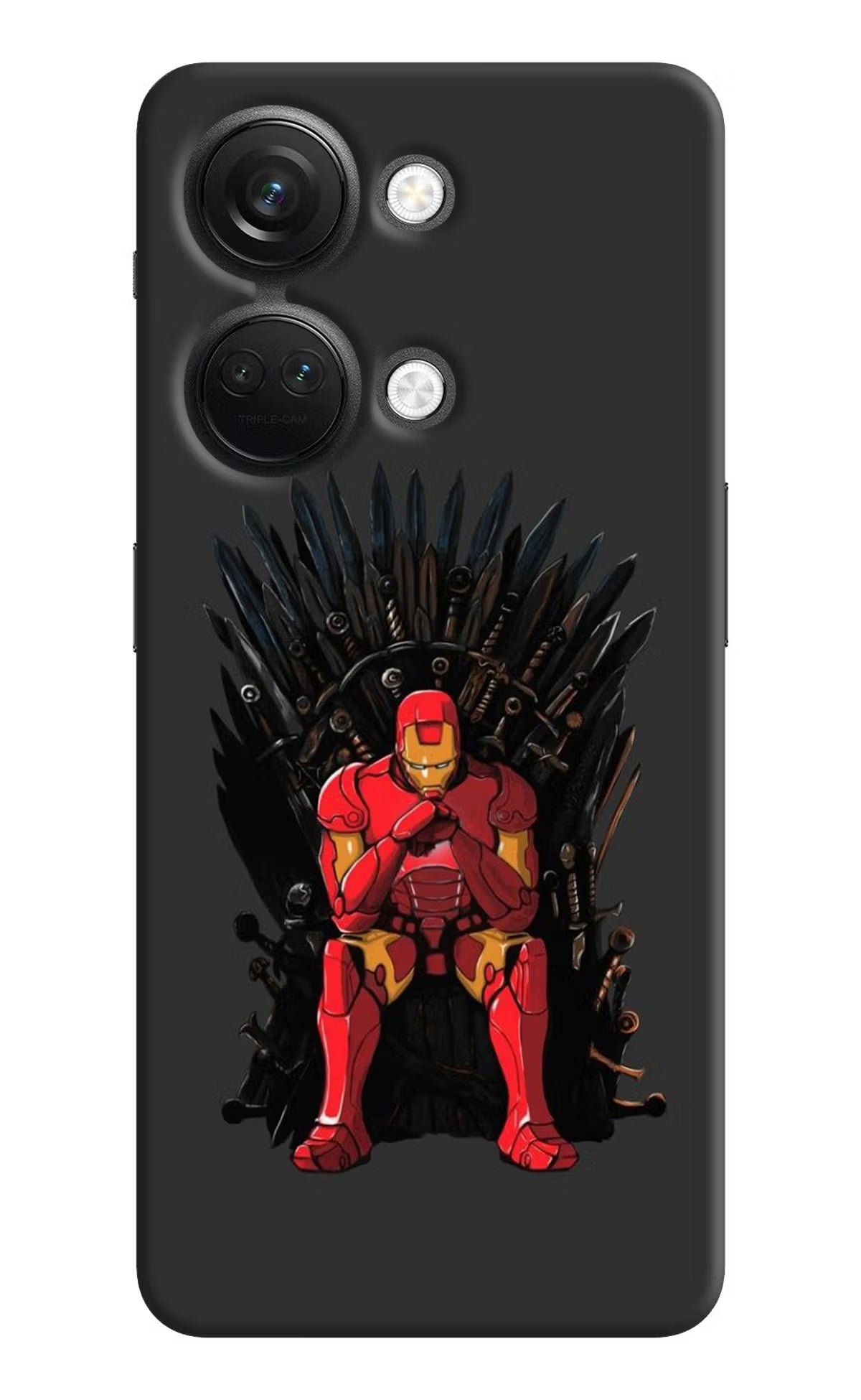 Ironman Throne OnePlus Nord 3 5G Hard Case Back Cover by Casekaro