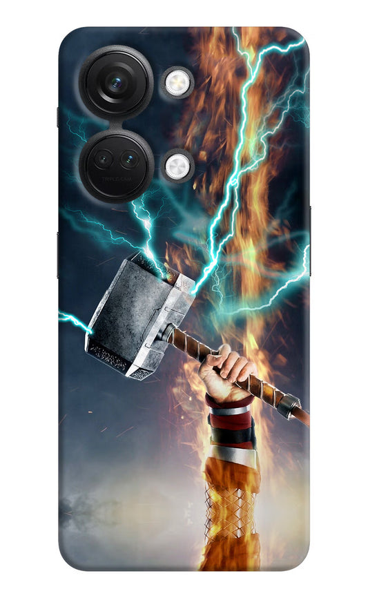 Thor Hammer Mjolnir OnePlus Nord 3 5G Hard Case Back Cover by Casekaro