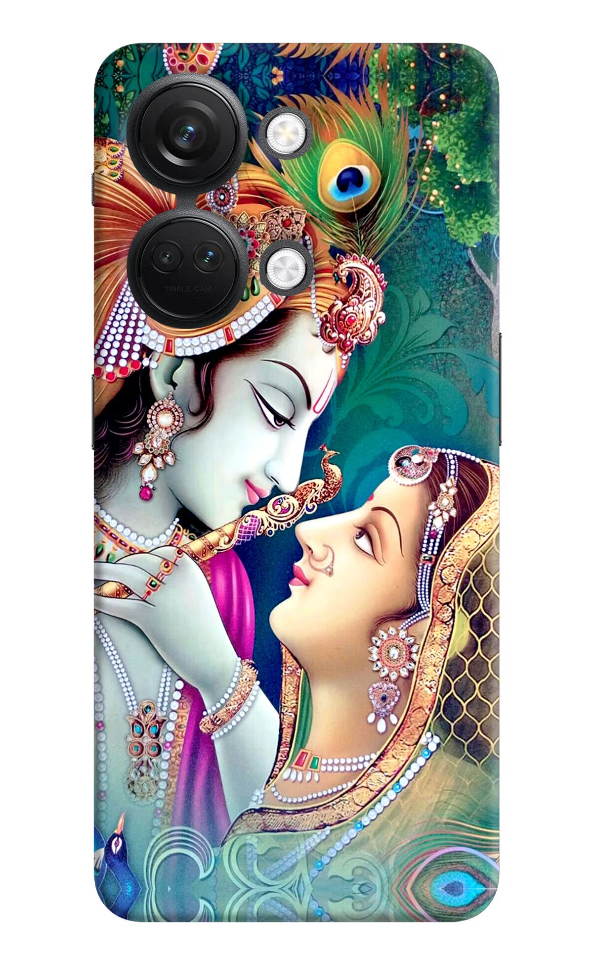 Lord Radha Krishna OnePlus Nord 3 5G Hard Case Back Cover by Casekaro
