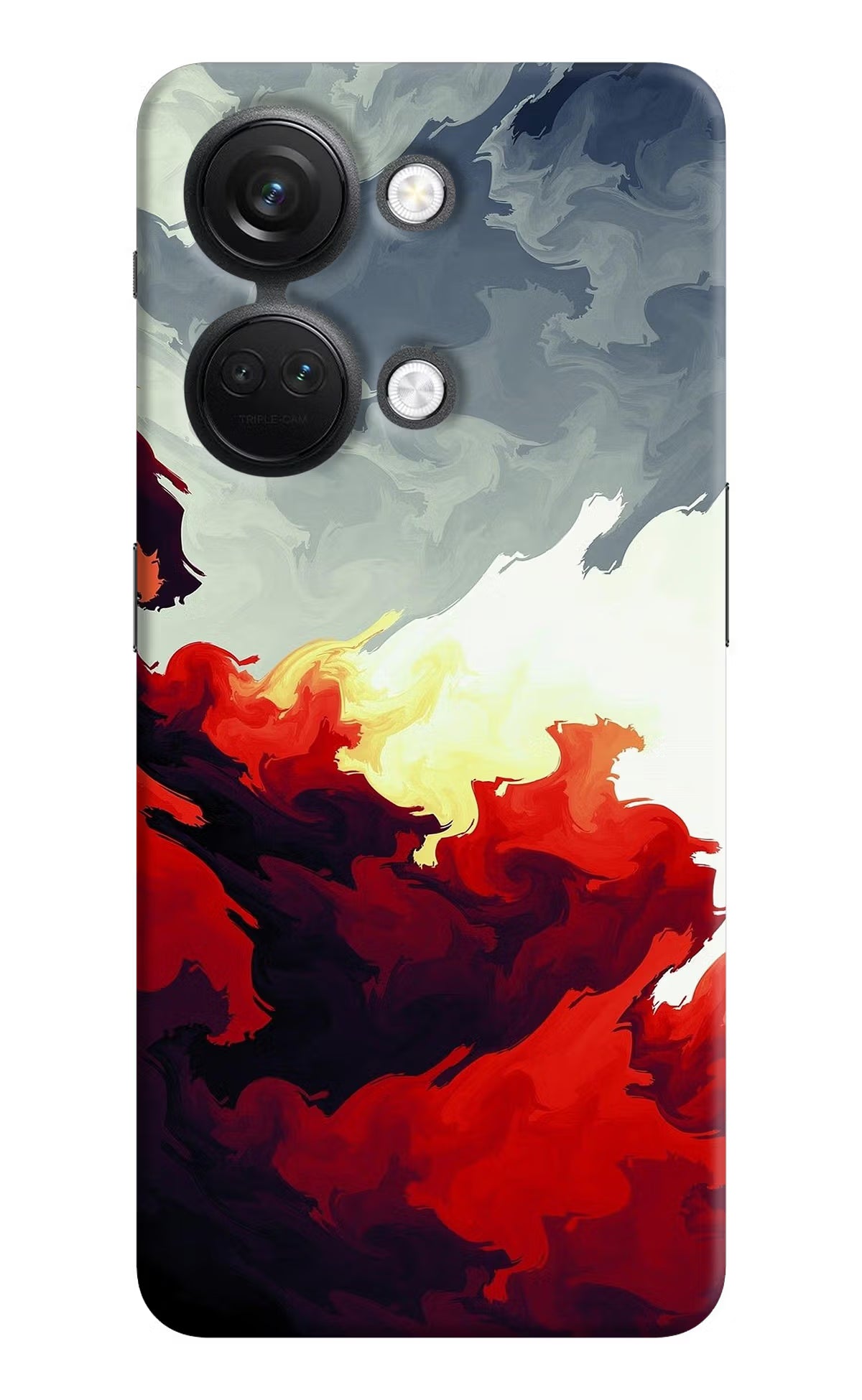 Fire Cloud OnePlus Nord 3 5G Hard Case Back Cover by Casekaro