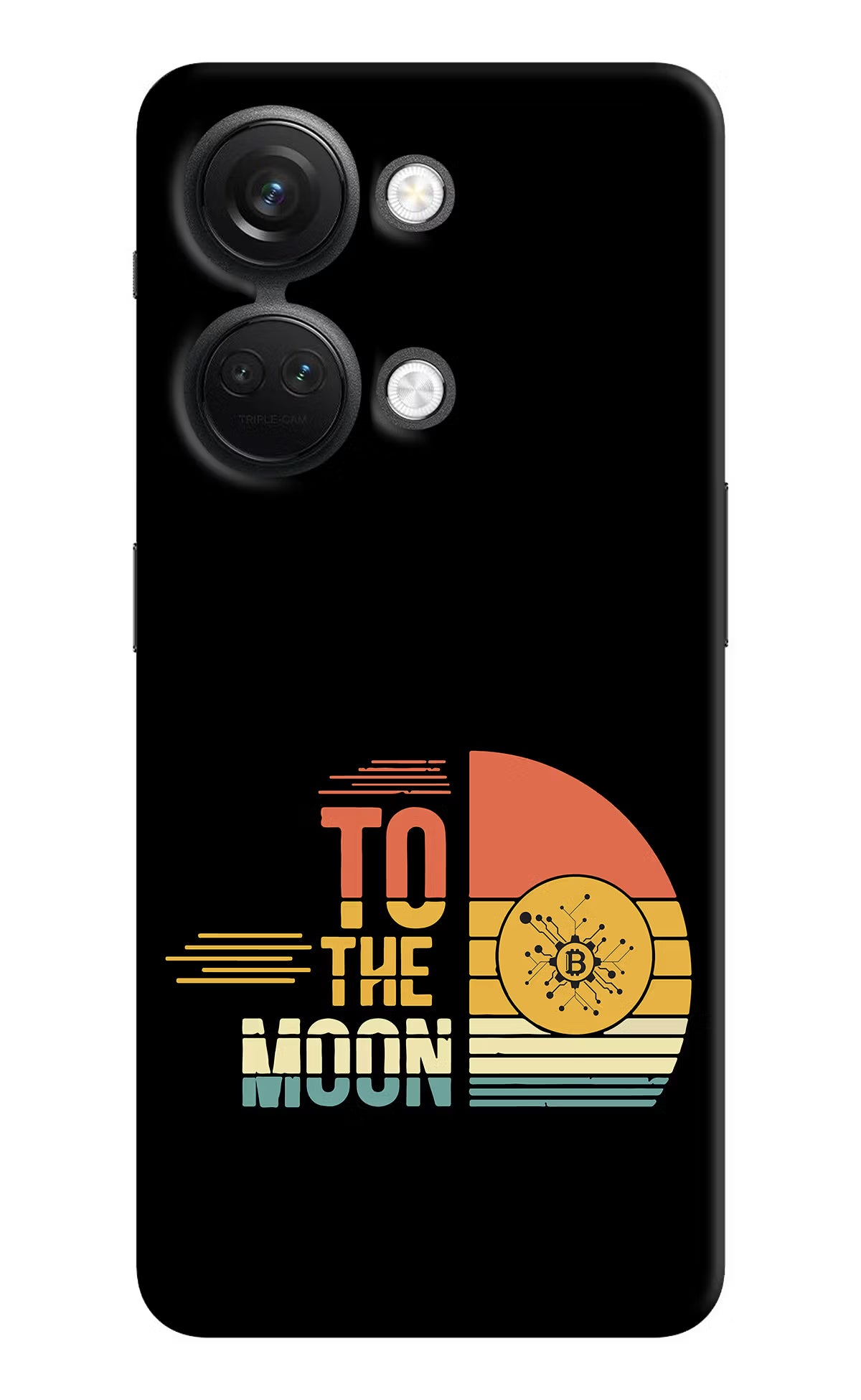 To the Moon OnePlus Nord 3 5G Hard Case Back Cover by Casekaro