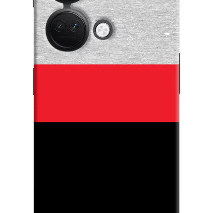 Tri Color Pattern OnePlus Nord 3 5G Hard Case Back Cover by Casekaro