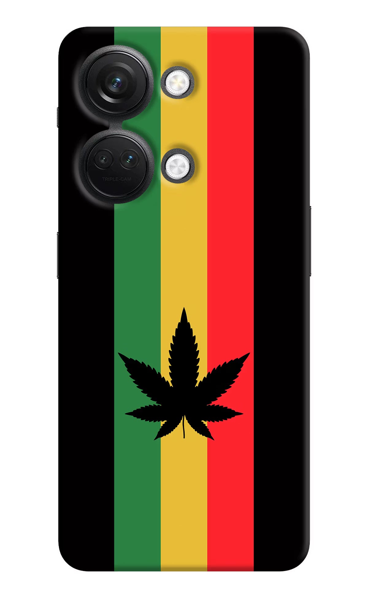 Weed Flag OnePlus Nord 3 5G Hard Case Back Cover by Casekaro