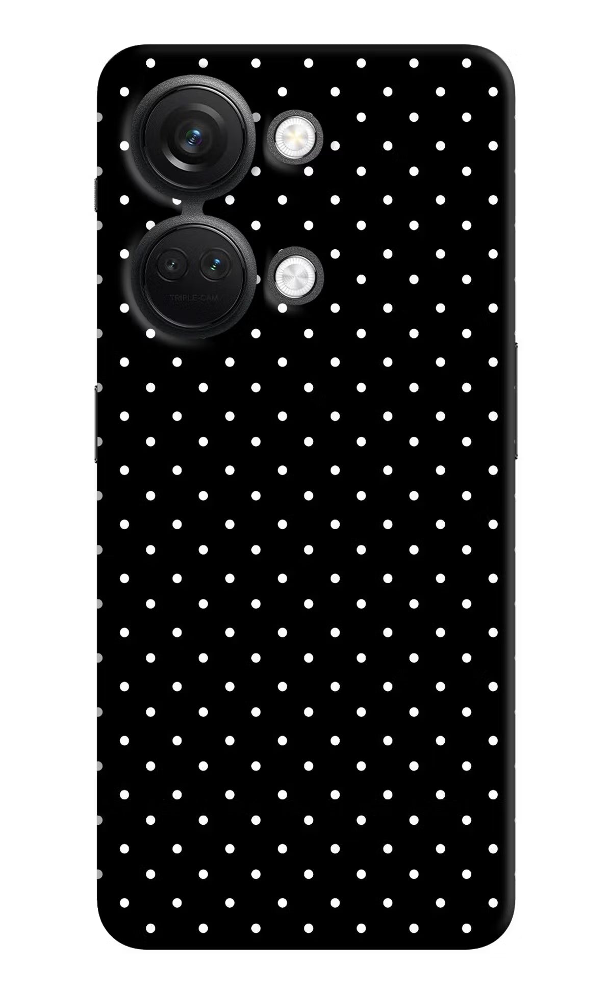 White Dots OnePlus Nord 3 5G Hard Case Back Cover by Casekaro