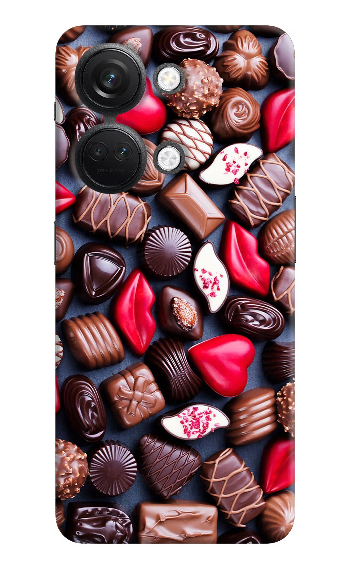 Chocolates OnePlus Nord 3 5G Hard Case Back Cover by Casekaro