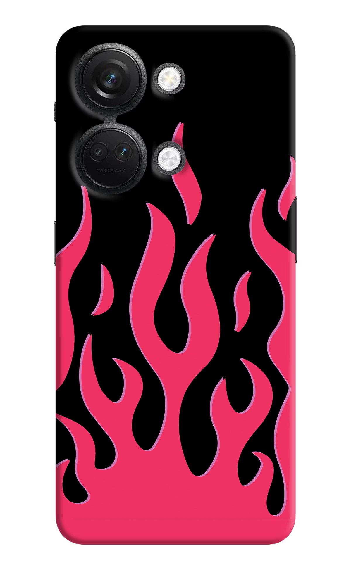 Fire Flames OnePlus Nord 3 5G Hard Case Back Cover by Casekaro
